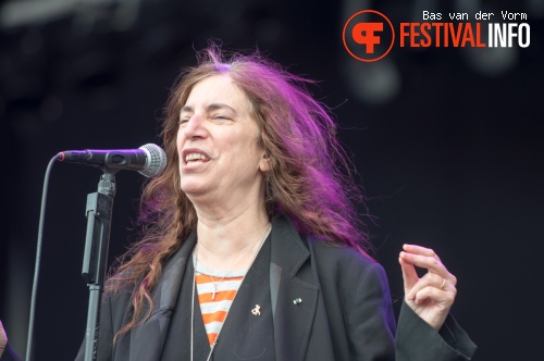 Patti Smith op Bospop 2012 foto