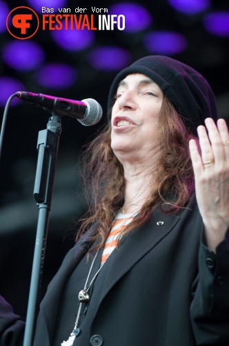 Patti Smith op Bospop 2012 foto