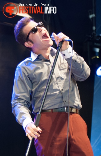 Eli 'Paperboy' Reed op Bospop 2012 foto