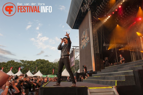 Gavin DeGraw op Bospop 2012 foto