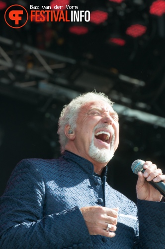 Tom Jones op Bospop 2012 foto