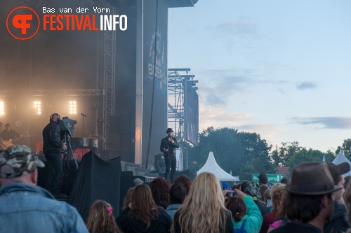 Gavin DeGraw op Bospop 2012 foto