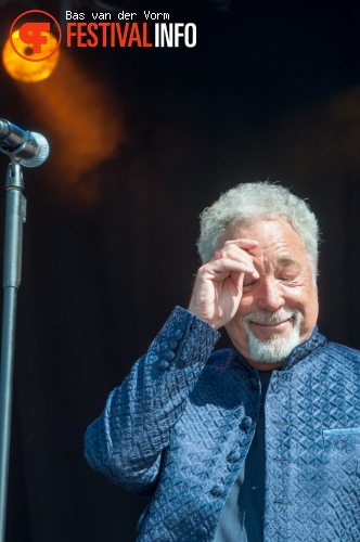 Tom Jones op Bospop 2012 foto