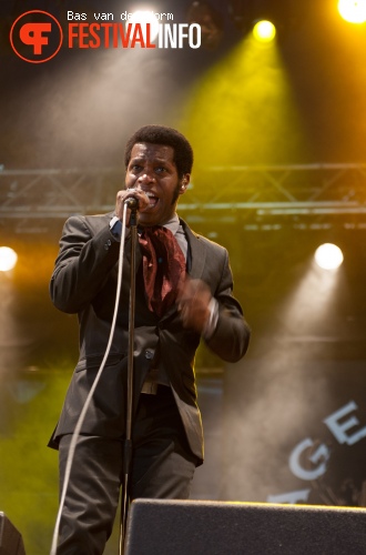 Vintage Trouble op Bospop 2012 foto