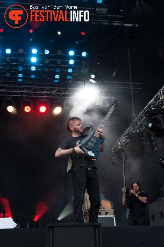 Seether op Bospop 2012 foto