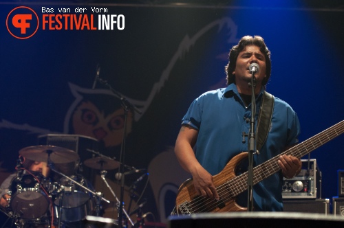 Los Lonely Boys op Bospop 2012 foto