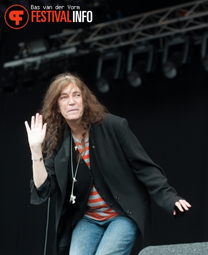 Patti Smith op Bospop 2012 foto