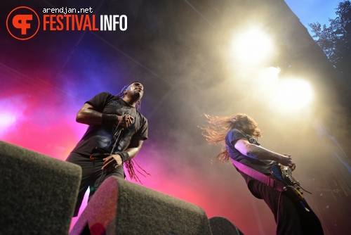 Sepultura op Werfpop 2012 foto