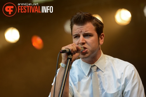 Eli 'Paperboy' Reed op Werfpop 2012 foto