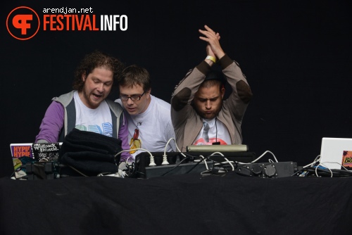 Bomb Diggy Crew op Werfpop 2012 foto