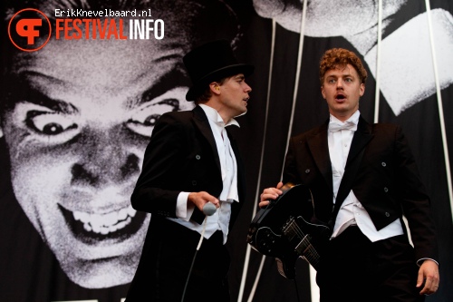 The Hives op Zwarte Cross 2012 foto