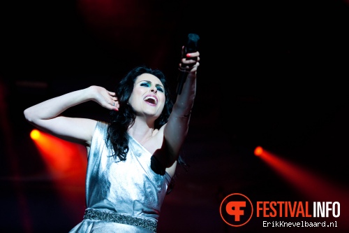 Within Temptation op Zwarte Cross 2012 foto