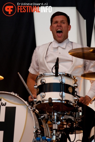 The Hives op Zwarte Cross 2012 foto