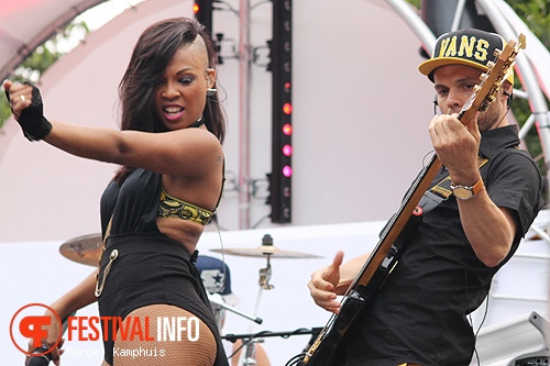 Raffaela op Amsterdam Gay Pride Expreszo 2012 foto
