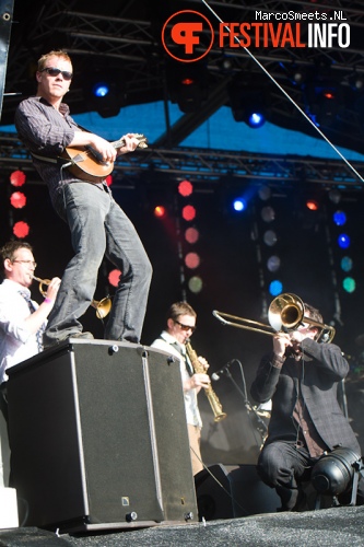 Bellowhead op Huntenpop 2012 foto