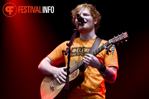 Ed Sheeran op Lowlands 2012 - dag 1 foto