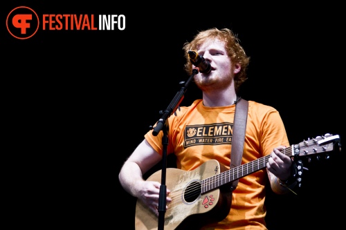 Ed Sheeran op Lowlands 2012 - dag 1 foto