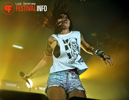 Sleigh Bells op Lowlands 2012 - dag 3 foto