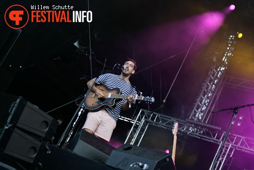 The Slow Club op MS Dockville Festival 2012 foto