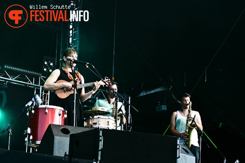 Tune Yards op MS Dockville Festival 2012 foto