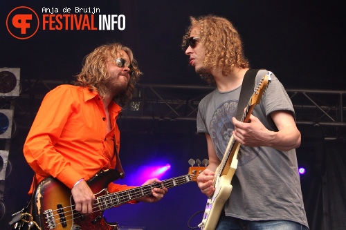 The Backcorner Boogieband op Waterpop 2012 foto