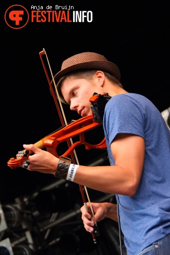 Fabian op Waterpop 2012 foto