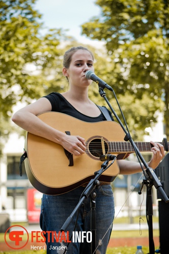 Áslaug Vigfúsdóttir op Utrechtse Introductie Tijd 2012: Stukafest Utrecht foto