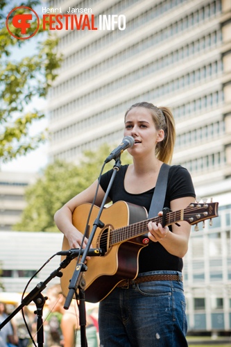 Áslaug Vigfúsdóttir op Utrechtse Introductie Tijd 2012: Stukafest Utrecht foto