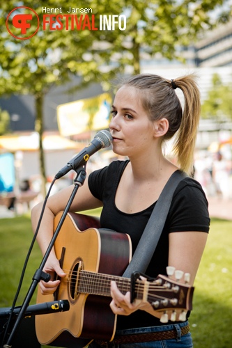 Áslaug Vigfúsdóttir op Utrechtse Introductie Tijd 2012: Stukafest Utrecht foto