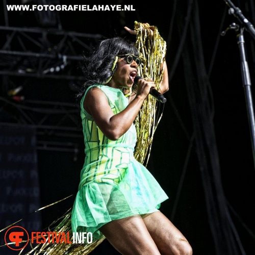 Santigold op Pukkelpop 2012 foto