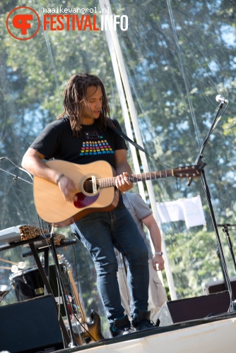 Gaëtan Streel op Deep in the Woods 2012 foto