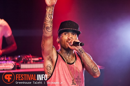 Kid Ink op Kid Ink - 9/9 - Melkweg foto