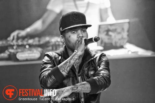 Kid Ink op Kid Ink - 9/9 - Melkweg foto