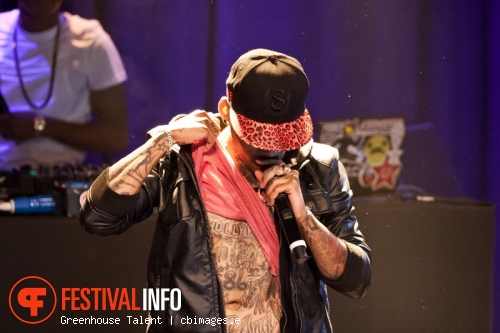 Kid Ink op Kid Ink - 9/9 - Melkweg foto