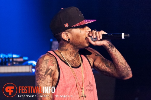 Kid Ink op Kid Ink - 9/9 - Melkweg foto