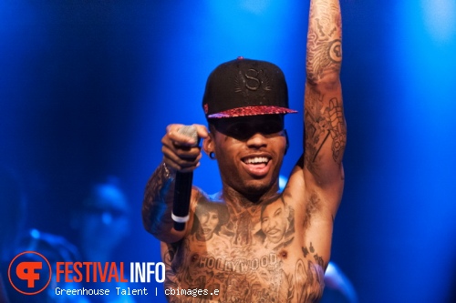 Kid Ink op Kid Ink - 9/9 - Melkweg foto