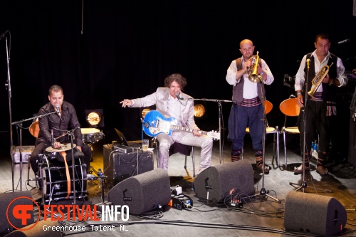 Goran Bregovic Wedding and Funeral Band op Goran Bregovic - 30/9 - Melkweg foto