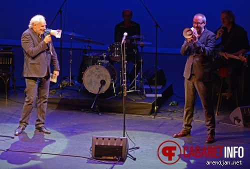 Ronald Giphart op Nico Dijkshoorn & Ronald Giphart - 26/10 - Leidse Schouwburg foto