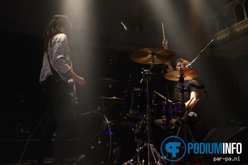 Blood Red Shoes op Blood Red Shoes - 6/11 - Paradiso foto