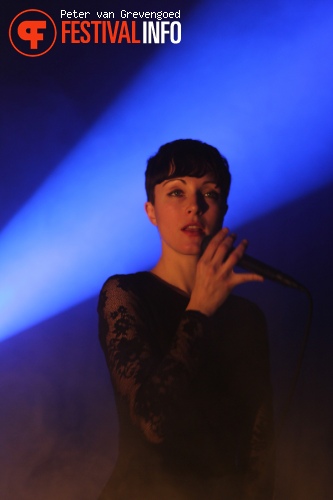 Poliça op Crossing Border Den Haag 2012 foto