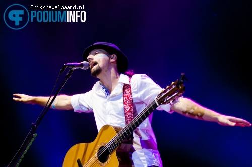 Jason Mraz op Jason Mraz - 22/11 - Ziggo Dome foto
