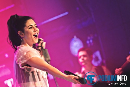 Marina and the Diamonds op Marina and the Diamonds - 22/11 - Tivoli foto
