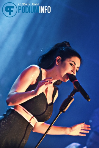 Marina and the Diamonds op Marina and the Diamonds - 22/11 - Tivoli foto