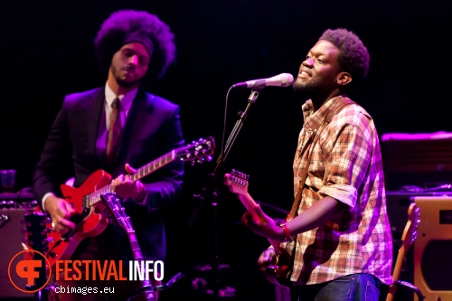 Michael Kiwanuka op Songbird Festival 2012 foto