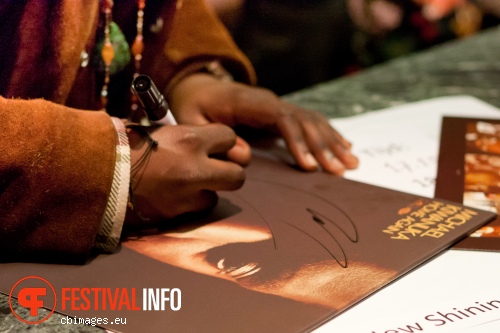 Foto Michael Kiwanuka op Songbird Festival 2012