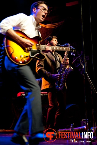 Nick Waterhouse op Le Guess Who? 2012 foto