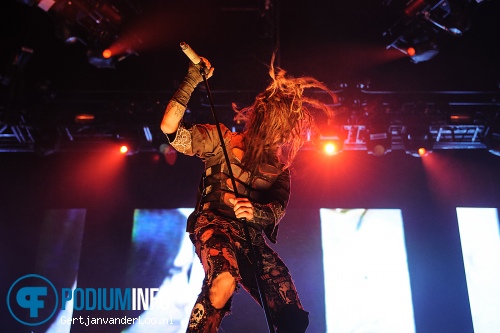 Rob Zombie op Marilyn Manson + Rob Zombie - 3/12 - HMH foto