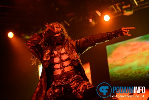 Rob Zombie op Marilyn Manson + Rob Zombie - 3/12 - HMH foto