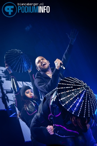Chris Brown op Chris Brown - 6/12 - Ziggo Dome foto