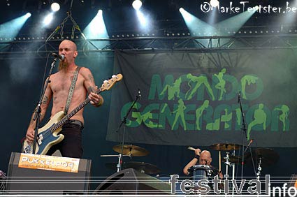 Nick Oliveri op Pukkelpop 2006 foto